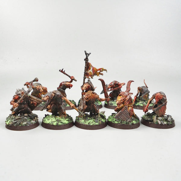 Skaven Clanrats x10 Painted - Warhammer Army Fantasy Age of Sigmar