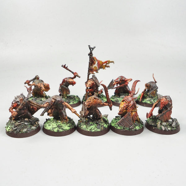 Skaven Clanrats x10 Painted - Warhammer Army Fantasy Age of Sigmar
