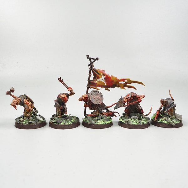 Skaven Clanrats x10 Painted - Warhammer Army Fantasy Age of Sigmar