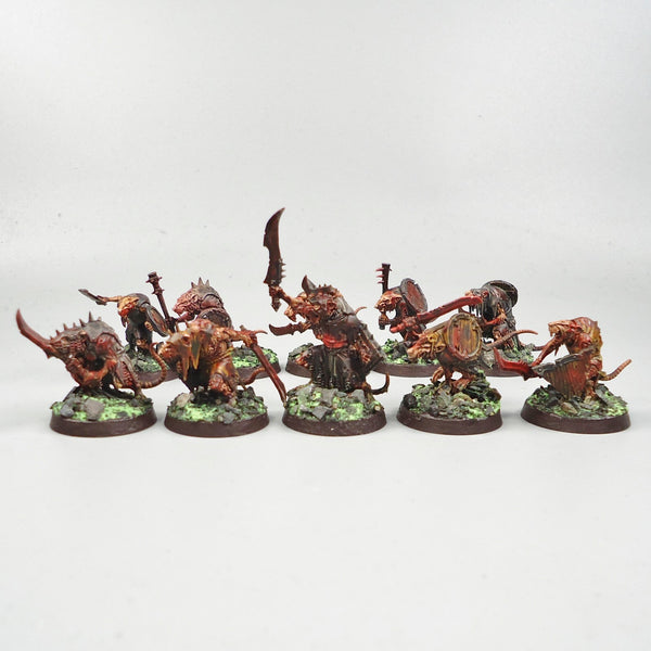 Skaven Clanrats x10 Painted - Warhammer Army Fantasy Age of Sigmar