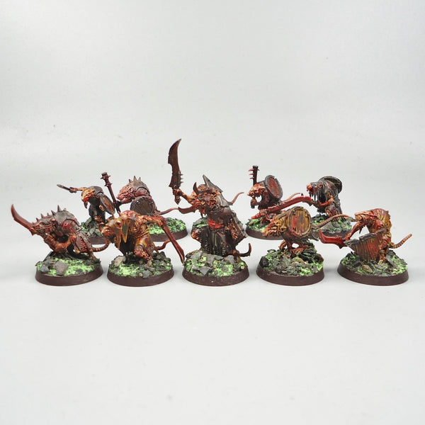 Skaven Clanrats x10 Painted - Warhammer Army Fantasy Age of Sigmar