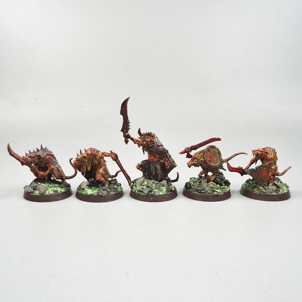 Skaven Clanrats x10 Painted - Warhammer Army Fantasy Age of Sigmar