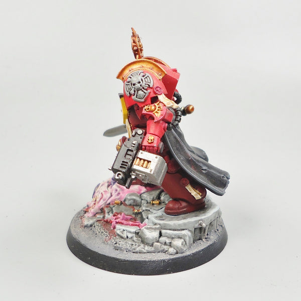 Blood Angels Captain In Terminator Armour Painted - Warhammer 40k Space Marines