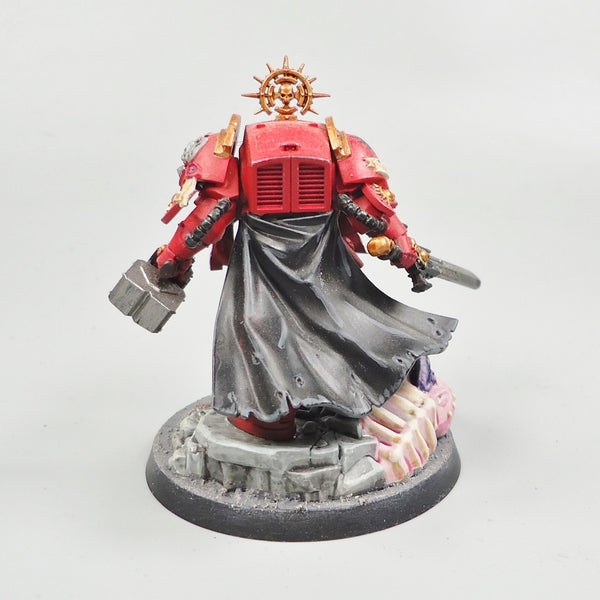 Blood Angels Captain In Terminator Armour Painted - Warhammer 40k Space Marines