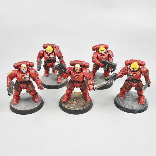 Blood Angels Reivers x5 Painted - Warhammer 40k Army Space Marines