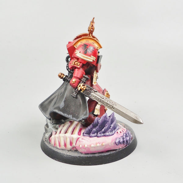 Blood Angels Captain In Terminator Armour Painted - Warhammer 40k Space Marines