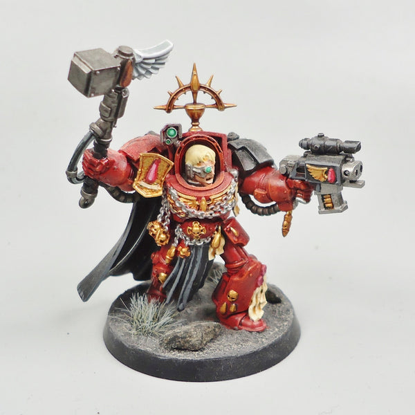 Blood Angels Terminator Captain Painted - Warhammer 40k Space Marines