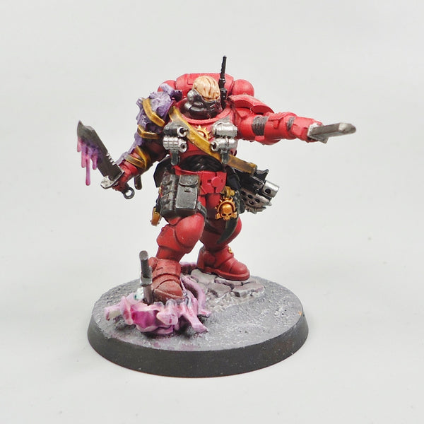 Blood Angels Phobos Lieutenant Painted - Warhammer 40k Space Marines