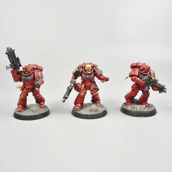 Blood Angels Intercessors x5 Painted - Warhammer 40k Army Space Marines