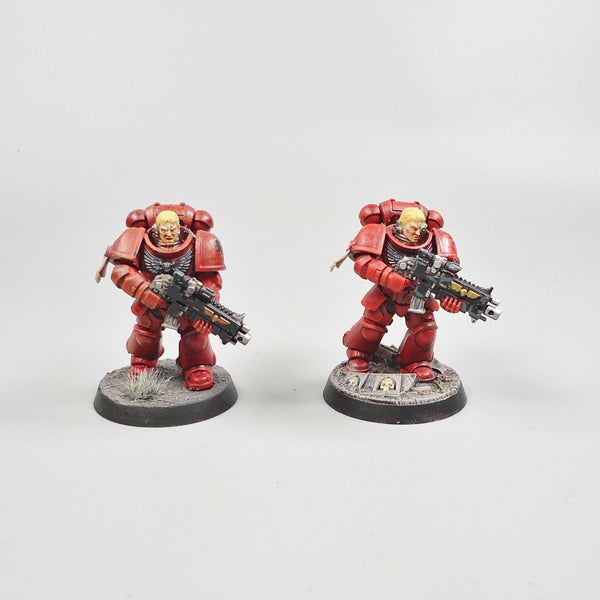 Blood Angels Intercessors x5 Painted - Warhammer 40k Army Space Marines
