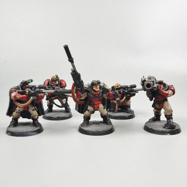 Blood Angels Sniper Scouts x5 Painted - Warhammer 40k Army Space Marines