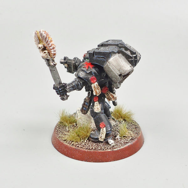 Converted Black Templars Chaplain Painted - Warhammer 40k Space Marines