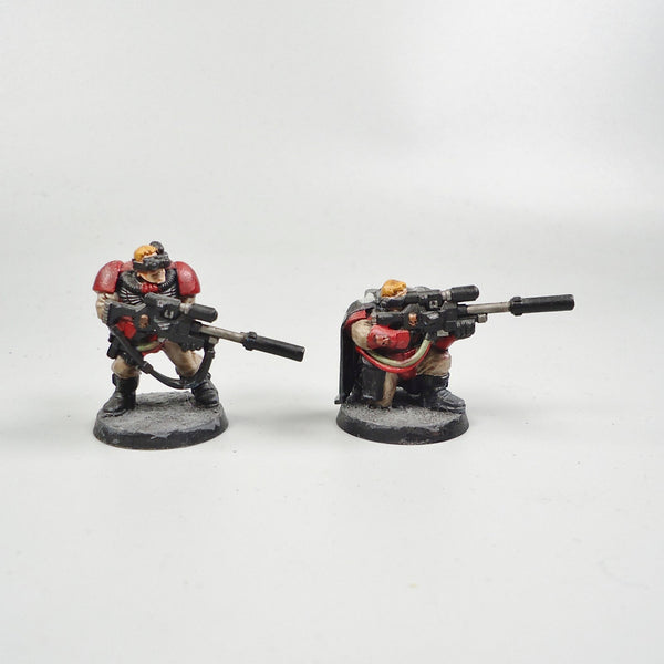 Blood Angels Sniper Scouts x5 Painted - Warhammer 40k Army Space Marines