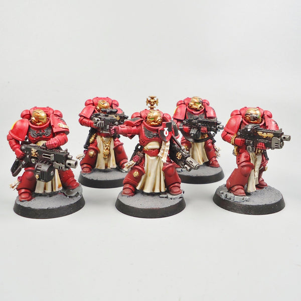 Blood Angels Sternguard Veterans x5 Painted - Warhammer 40k Army Space Marines