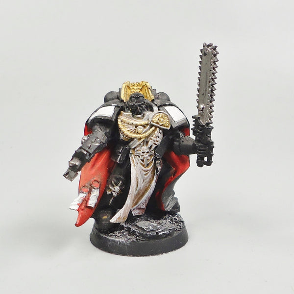 Converted Black Templars Captain Partly Painted - Warhammer 40k Space Marines