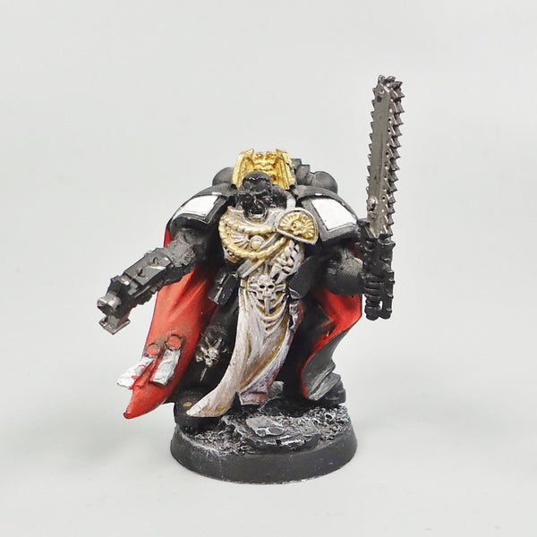 Converted Black Templars Captain Partly Painted - Warhammer 40k Space Marines