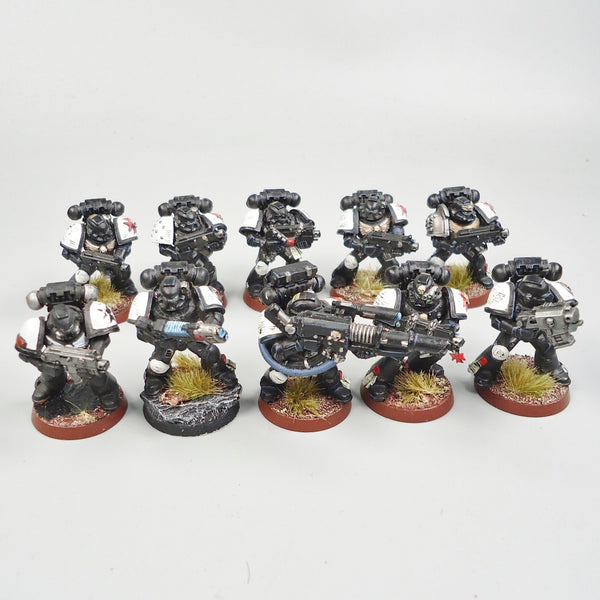 Black Templars Marines x10 Painted - Warhammer 40k Space Marines