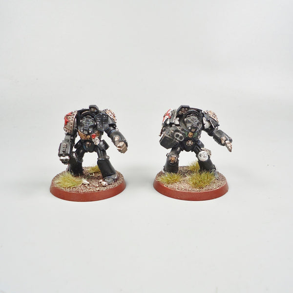 Black Templars Terminators x5 Painted - Warhammer 40k Space Marines