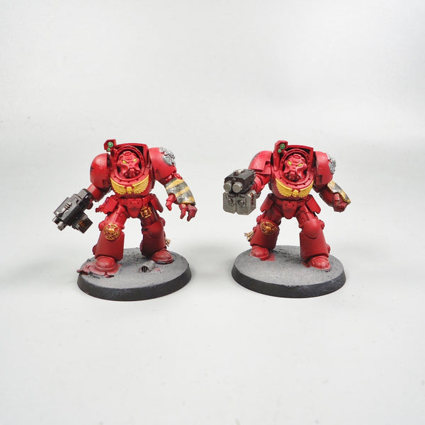 Blood Angels Terminators x5 Painted - Warhammer 40k Army Space Marines