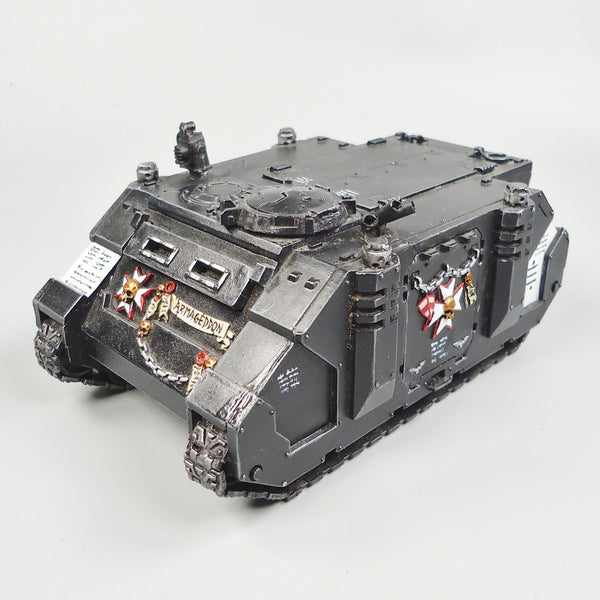 Black Templars Rhino Painted - Warhammer 40k Space Marines