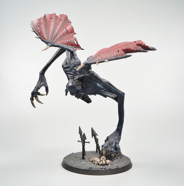 Warhammer 40k Chaos Space Marines Converted Winged Daemon Prince Painted