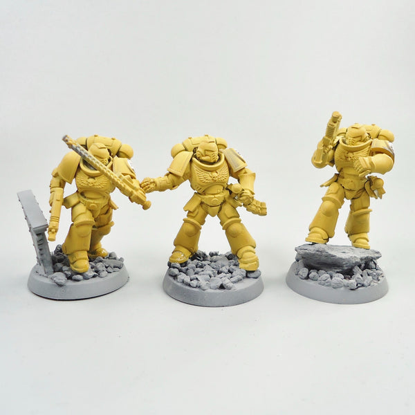 Imperial Fists Assault Intercessors x5  -  Warhammer 40k Space Marines
