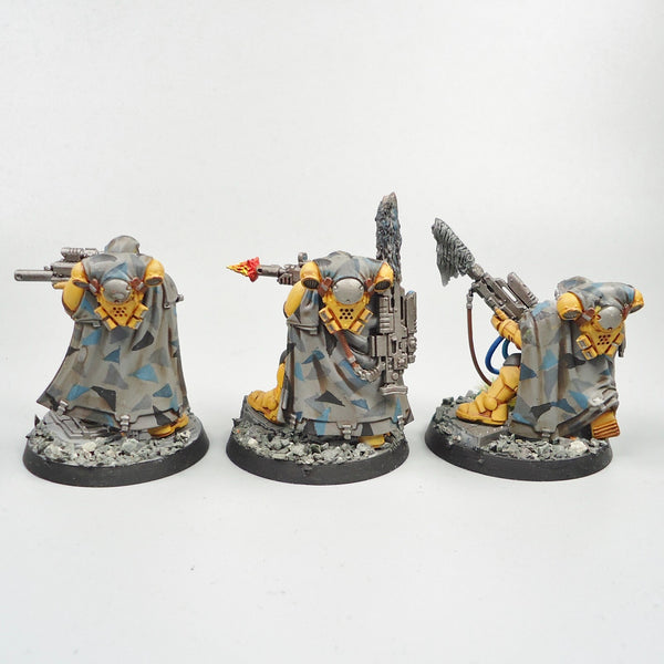Imperial Fists Primaris Eliminators x3 Painted -  Warhammer 40k Space Marines