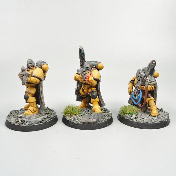 Imperial Fists Primaris Eliminators x3 Painted -  Warhammer 40k Space Marines