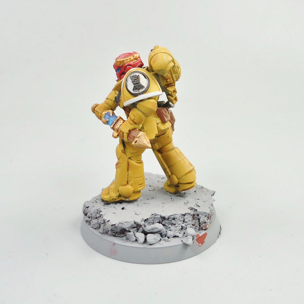 Imperial Fists Lieutenant Painted -  Warhammer 40k Space Marines