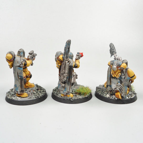 Imperial Fists Primaris Eliminators x3 Painted -  Warhammer 40k Space Marines