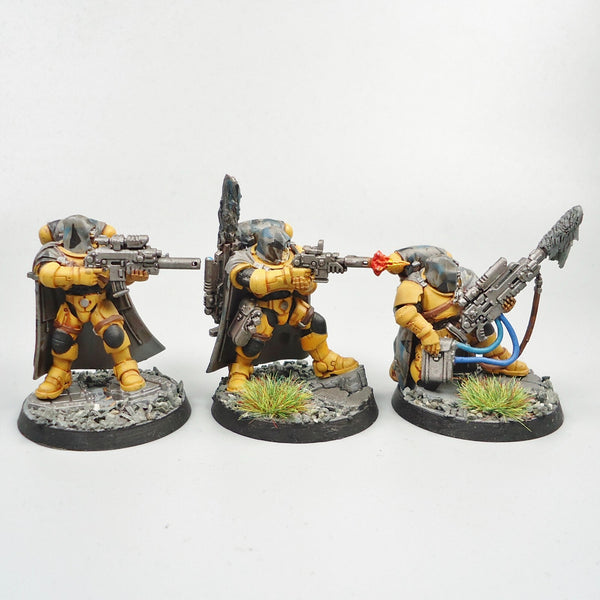 Imperial Fists Primaris Eliminators x3 Painted -  Warhammer 40k Space Marines