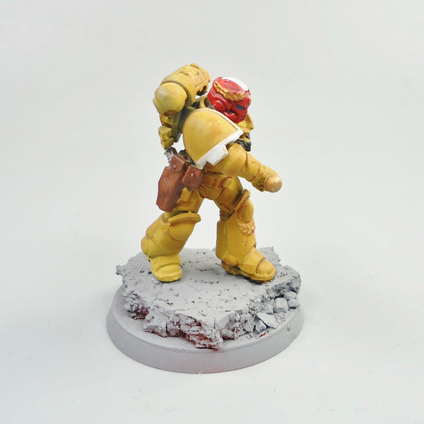 Imperial Fists Lieutenant Painted -  Warhammer 40k Space Marines