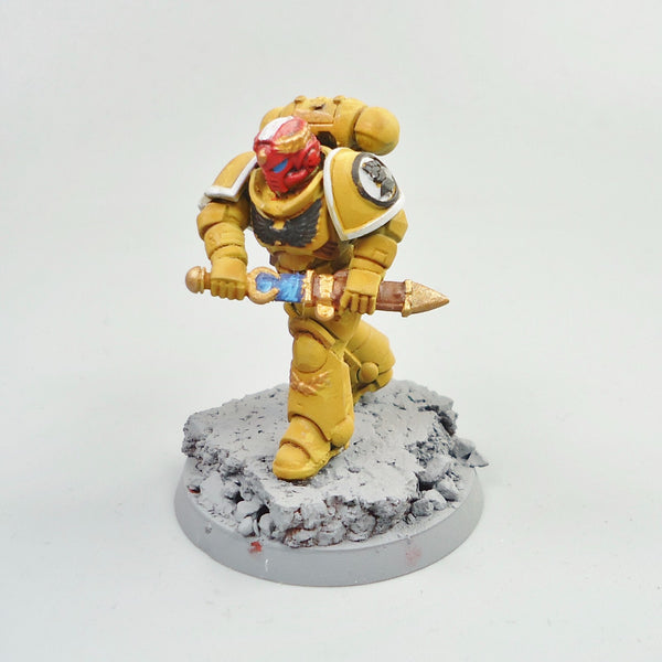 Imperial Fists Lieutenant Painted -  Warhammer 40k Space Marines