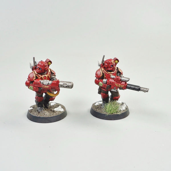 Astra Militarum Tempestus Scions x5 Painted -  Warhammer 40k Army Imperial Guard