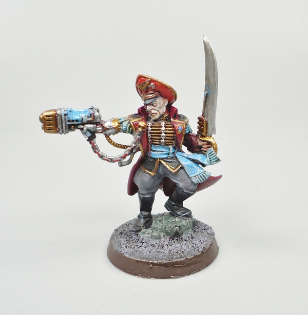Astra Militarum Commissar Painted - Warhammer 40k Imperial Guard