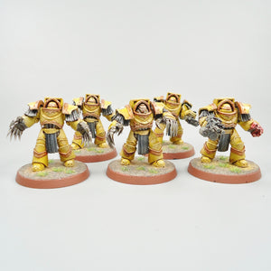 Imperial Fists Terminators x5 - Warhammer 30k - Horus Heresy - Space Marines