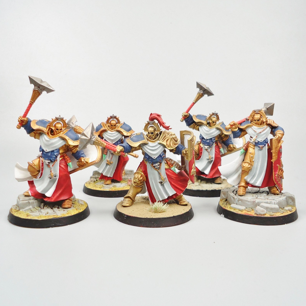 Stormcast Eternals Sequitors x5 Painted - Warhammer Fantasy Age of Sigmar Army