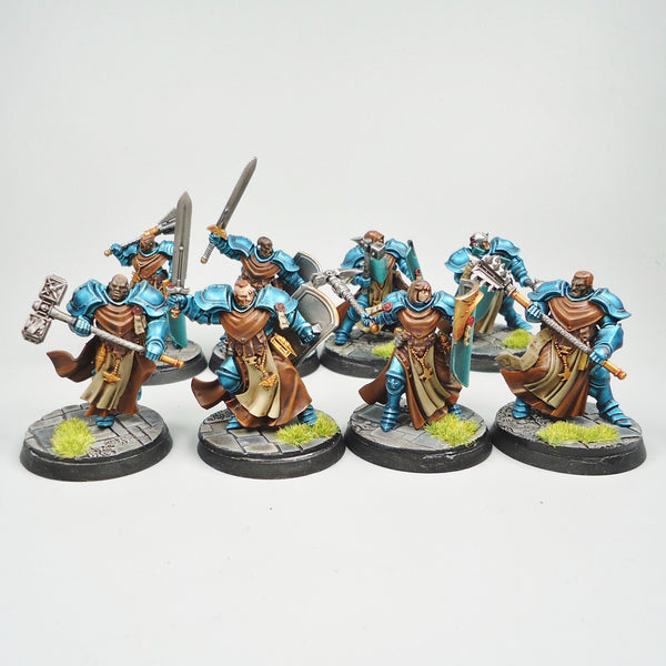 Stormcast Eternals x8 Painted - Warhammer Fantasy Age of Sigmar Army