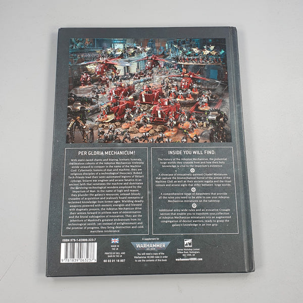 Adeptus Mechanicus Codex Book -  40,000 - Warhammer 40k Army - Games Workshop
