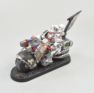 Dark Angels - Ravenwing Bike Painted - Warhammer 40k - Space Marines - 40,000