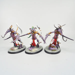 Slaanesh Fiends x3 Painted - Hedonites of Slaanesh - Warhammer - Age of Sigmar