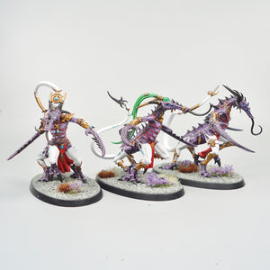 Slaanesh Fiends x3 Painted - Hedonites of Slaanesh - Warhammer - Age of Sigmar