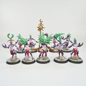 Daemonettes x10 Painted - Hedonites of Slaanesh - Warhammer - Age of Sigmar