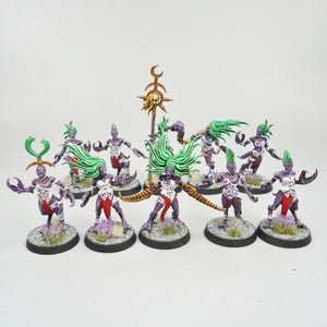 Daemonettes x10 Painted - Hedonites of Slaanesh - Warhammer - Age of Sigmar