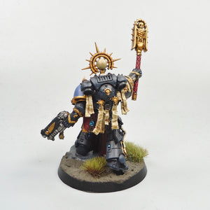 Ultramarines Chaplain Painted - Warhammer 40k - Space Marines - GW - 40,000