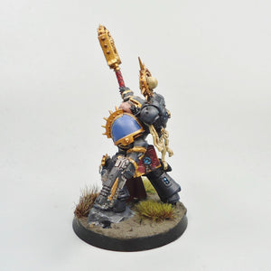 Ultramarines Chaplain Painted - Warhammer 40k - Space Marines - GW - 40,000