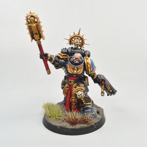 Ultramarines Chaplain Painted - Warhammer 40k - Space Marines - GW - 40,000