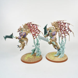 2x Morghast Harbingers - Warhammer AoS - Ossiarch Bonereapers - Age Of Sigmar