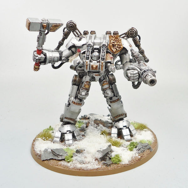 Grey Knights Dreadknight Painted - Warhammer 40k - Space Marines - GW - 40,000