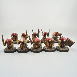 Skaven Plague Monks x10 Painted - Warhammer Fantasy - Age of Sigmar - Old World